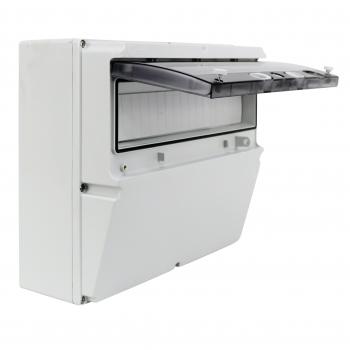 Preview: Stromverteiler Leergehäuse IP66 - 18 Module